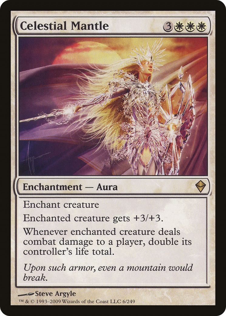 Celestial Mantle [Zendikar] | Grognard Games