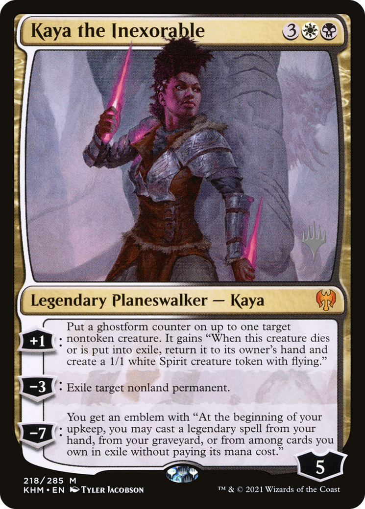 Kaya the Inexorable [Kaldheim Promos] | Grognard Games