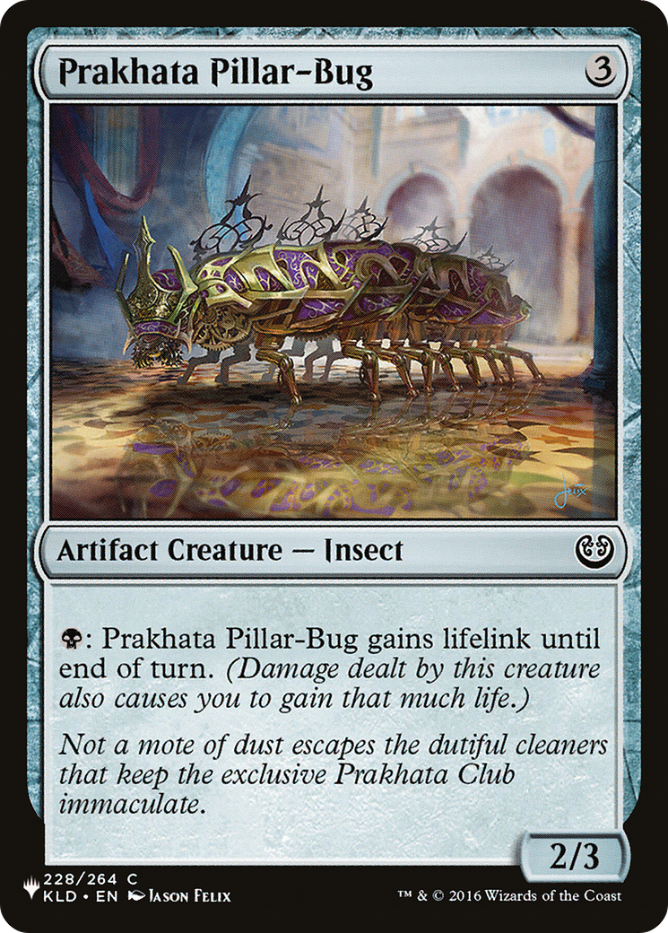 Prakhata Pillar-Bug [The List] | Grognard Games