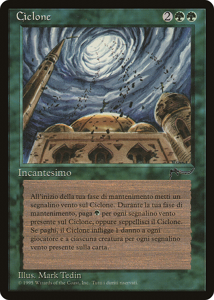 Cyclone (Italian) - "Ciclone" [Rinascimento] | Grognard Games