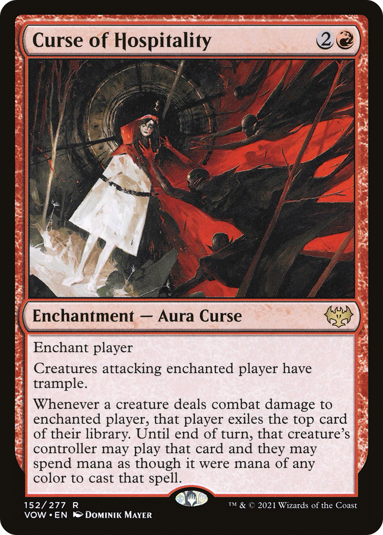 Curse of Hospitality [Innistrad: Crimson Vow] | Grognard Games