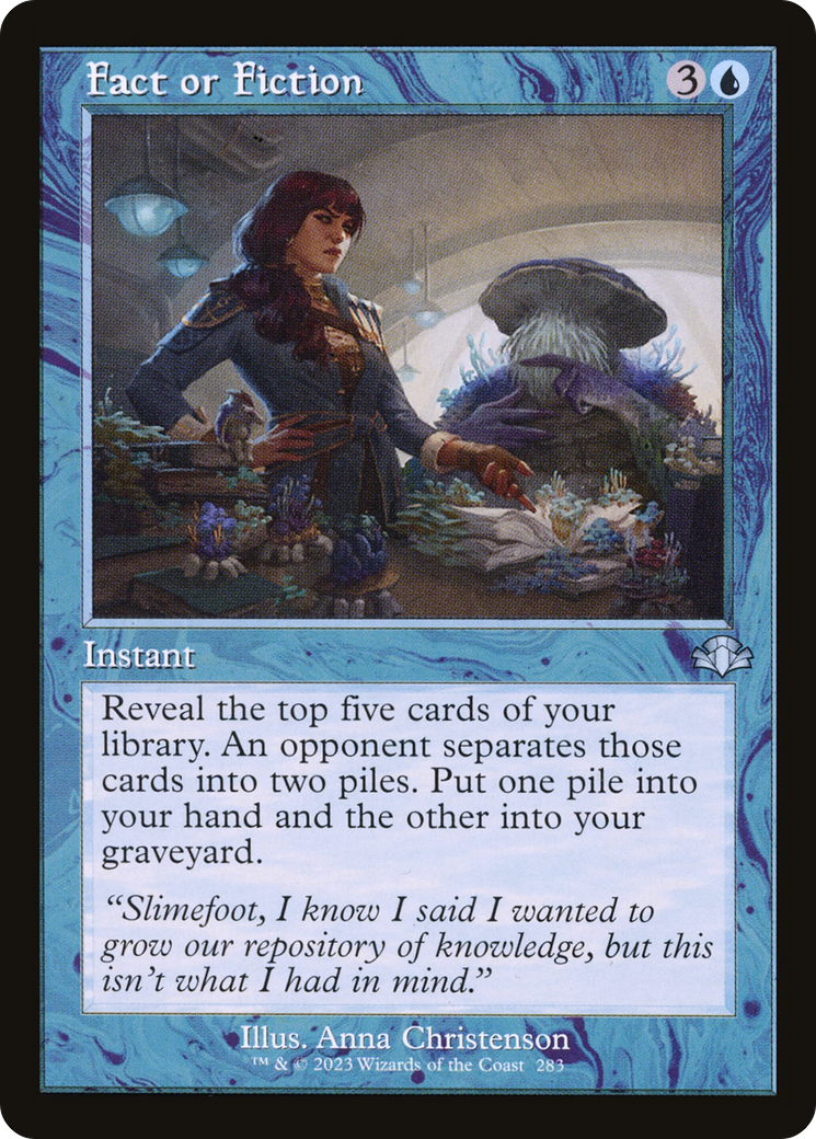 Fact or Fiction (Retro) [Dominaria Remastered] | Grognard Games