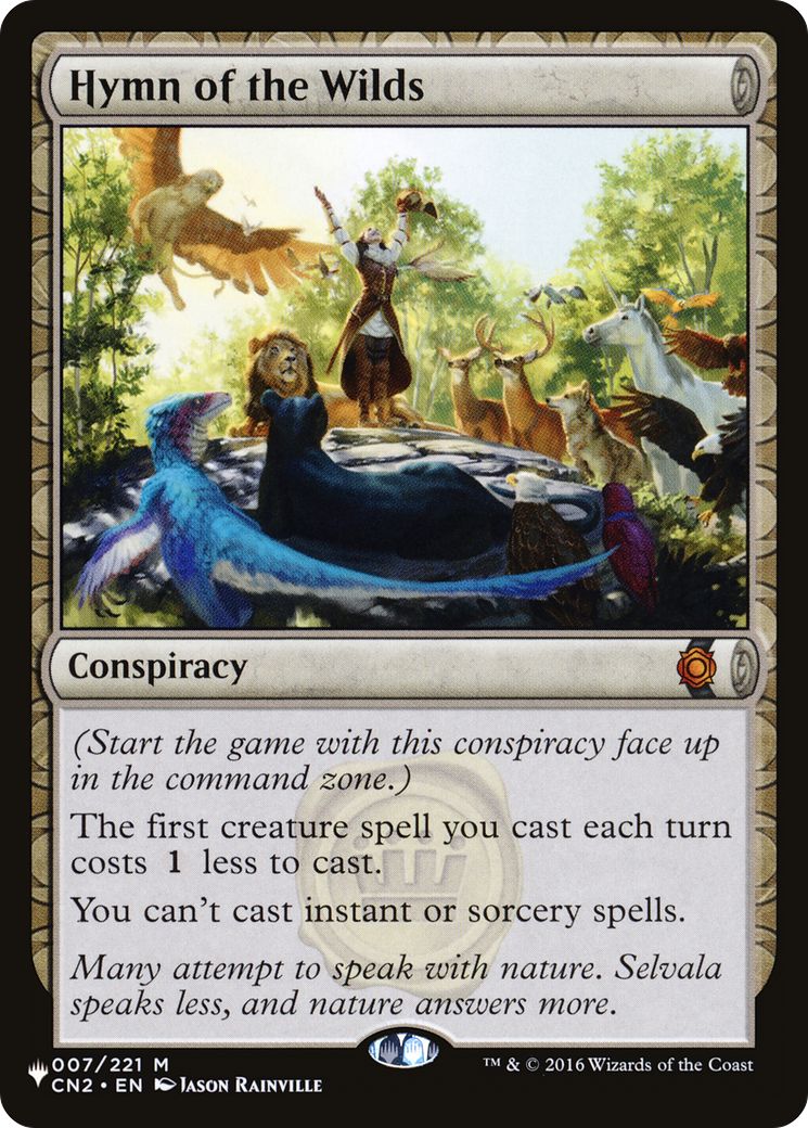 Hymn of the Wilds [The List] | Grognard Games