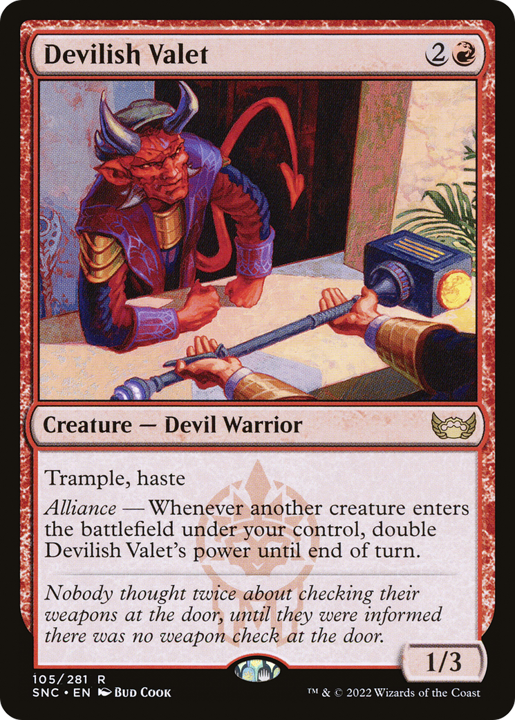 Devilish Valet (SNC-105) - Streets of New Capenna | Grognard Games