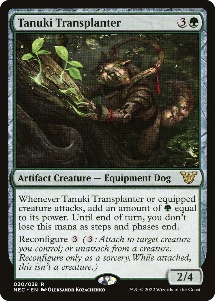 Tanuki Transplanter [Kamigawa: Neon Dynasty Commander] | Grognard Games