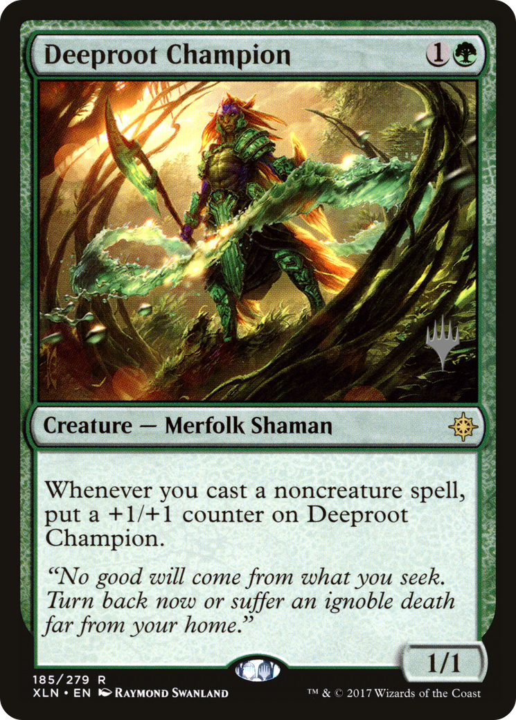 Deeproot Champion (Promo Pack) [Ixalan Promos] | Grognard Games