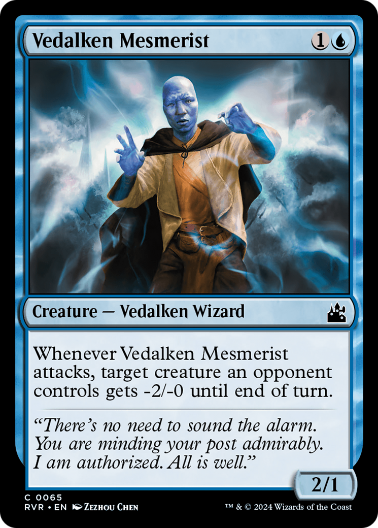 Vedalken Mesmerist [Ravnica Remastered] | Grognard Games