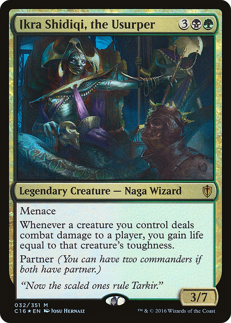 Ikra Shidiqi, the Usurper [Commander 2016] | Grognard Games