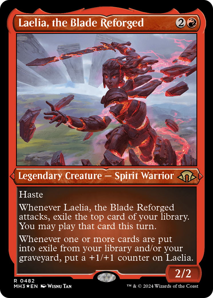 Laelia, the Blade Reforged (MH3-482) - Modern Horizons 3 Foil | Grognard Games