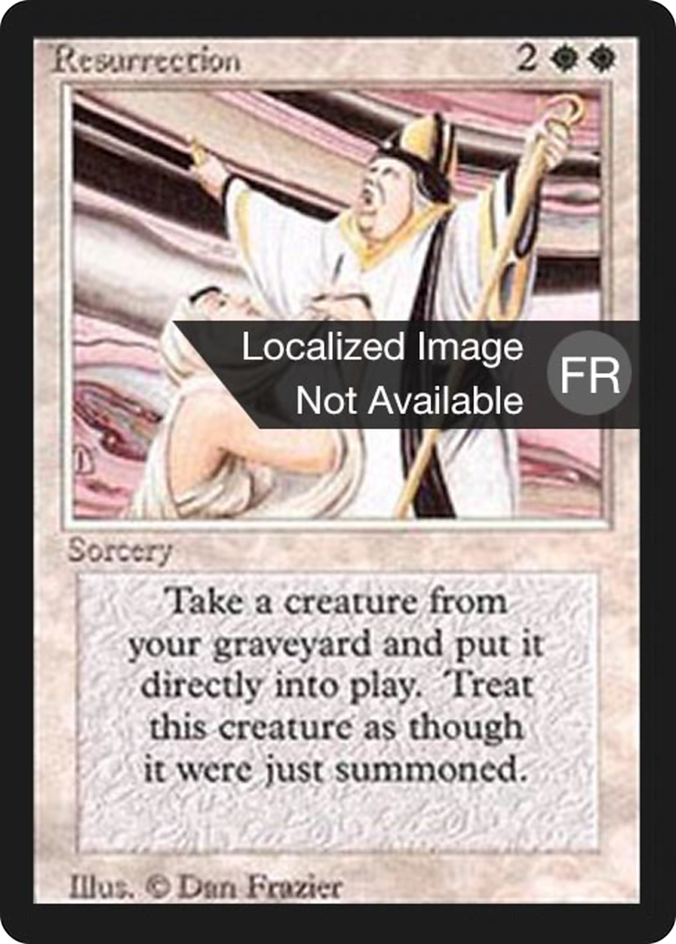Resurrection [Foreign Black Border] | Grognard Games