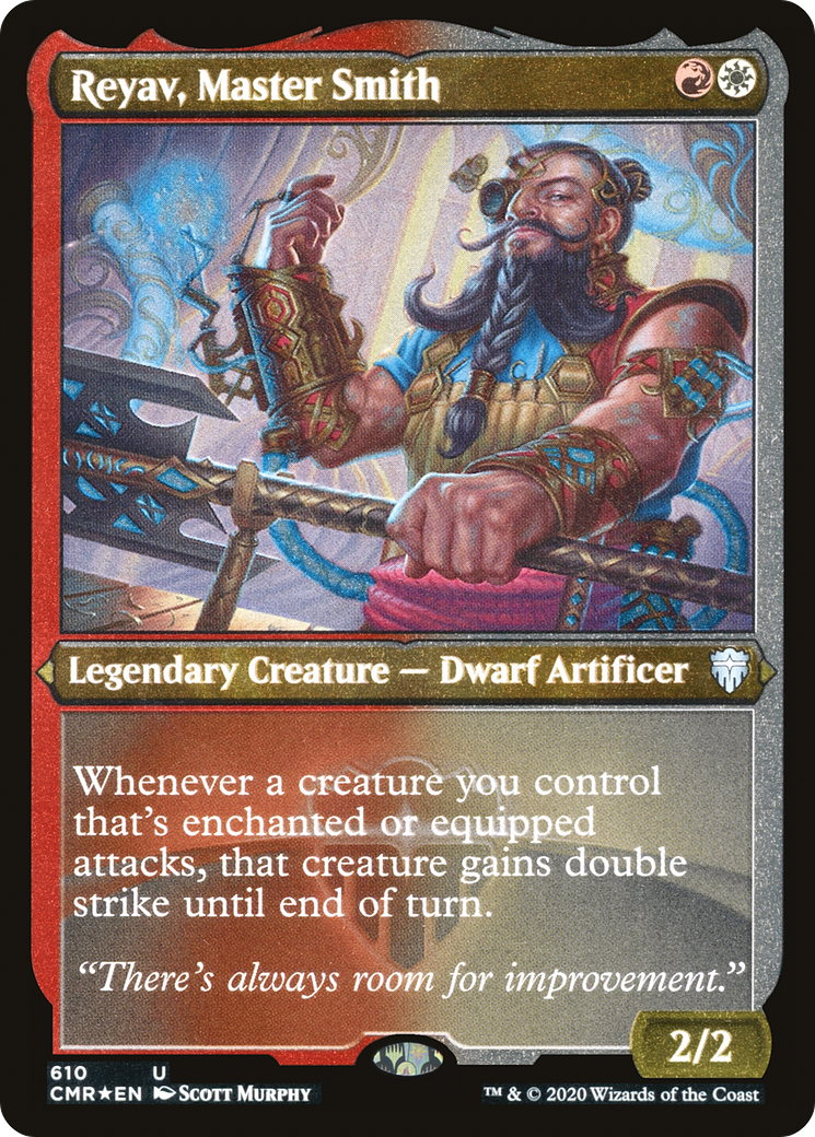 Reyav, Master Smith (Etched) [Commander Legends] | Grognard Games