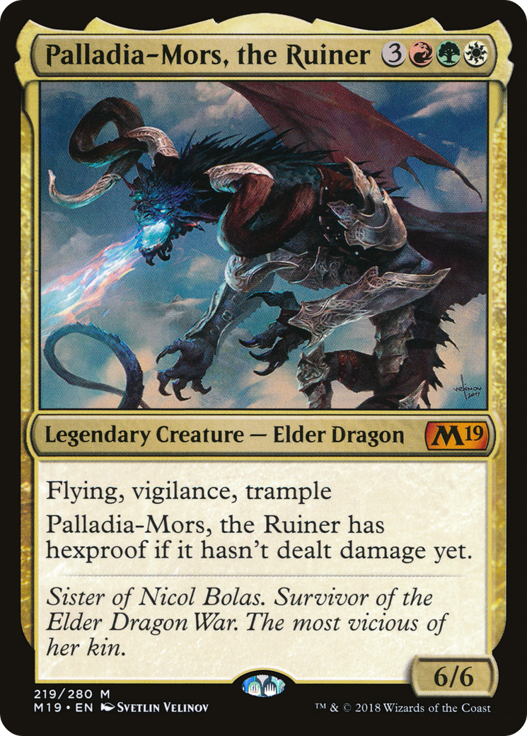 Palladia-Mors, the Ruiner [Core Set 2019] | Grognard Games