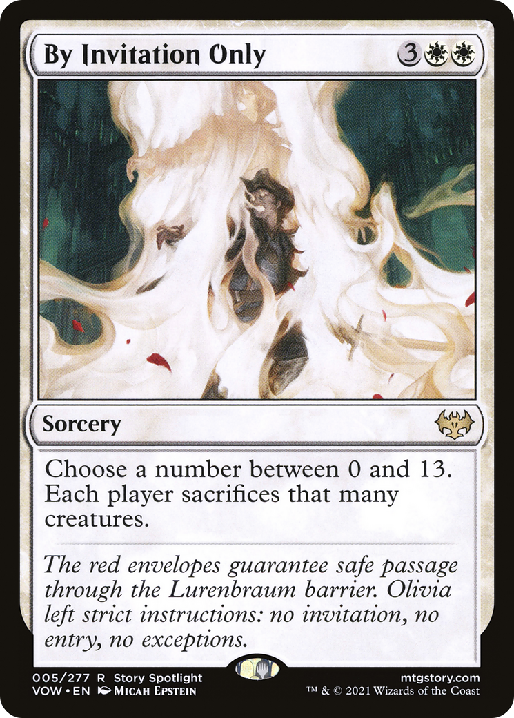 By Invitation Only [Innistrad: Crimson Vow] | Grognard Games