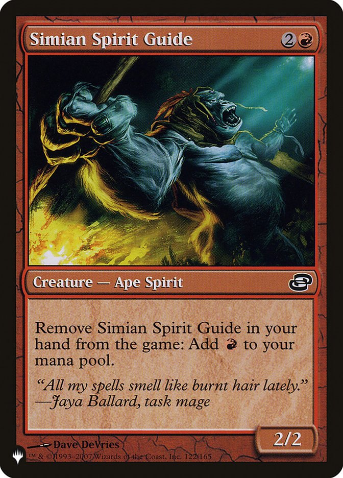 Simian Spirit Guide [The List] | Grognard Games