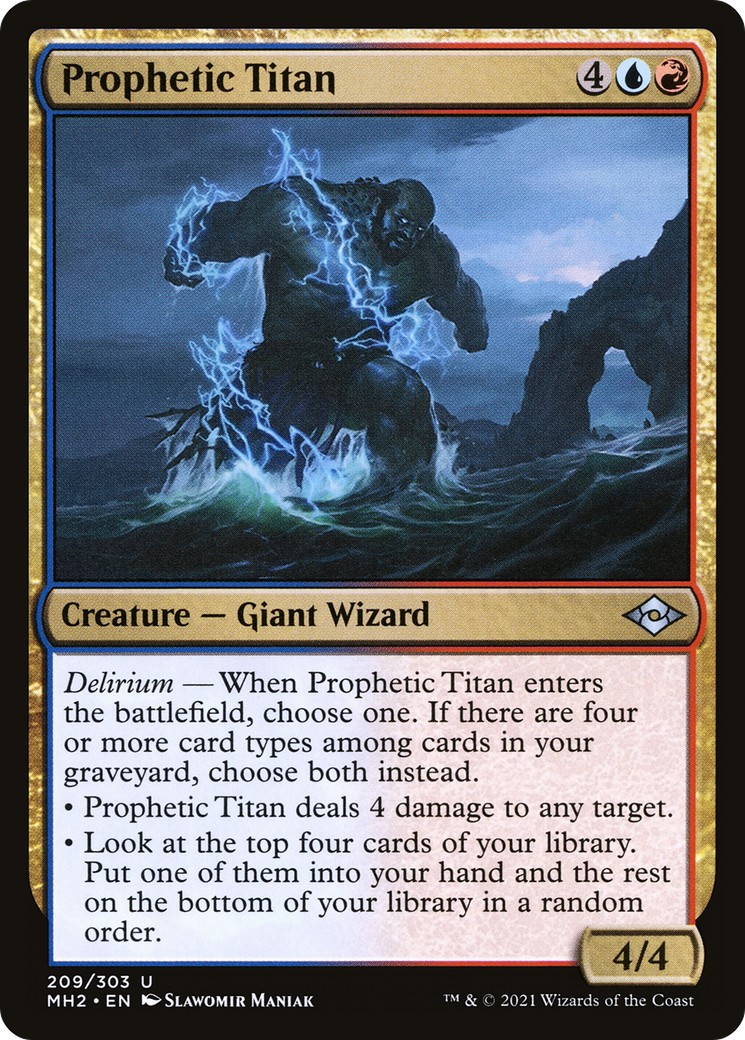 Prophetic Titan [Modern Horizons 2] | Grognard Games