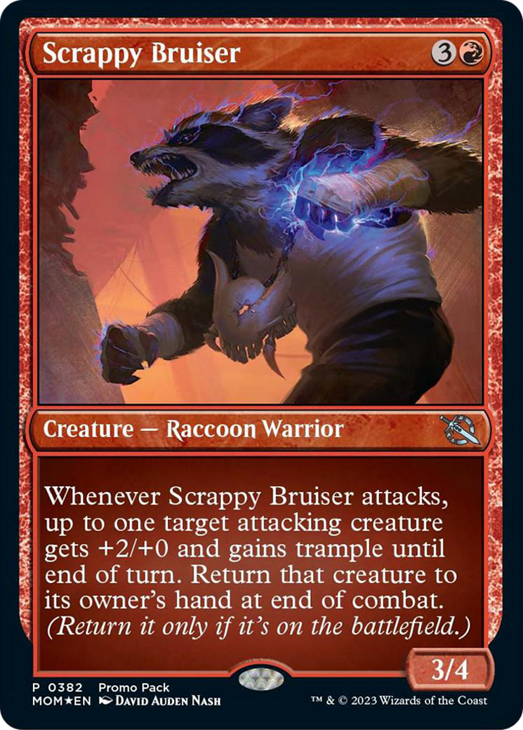 Scrappy Bruiser (Promo Pack) [March of the Machine Promos] | Grognard Games