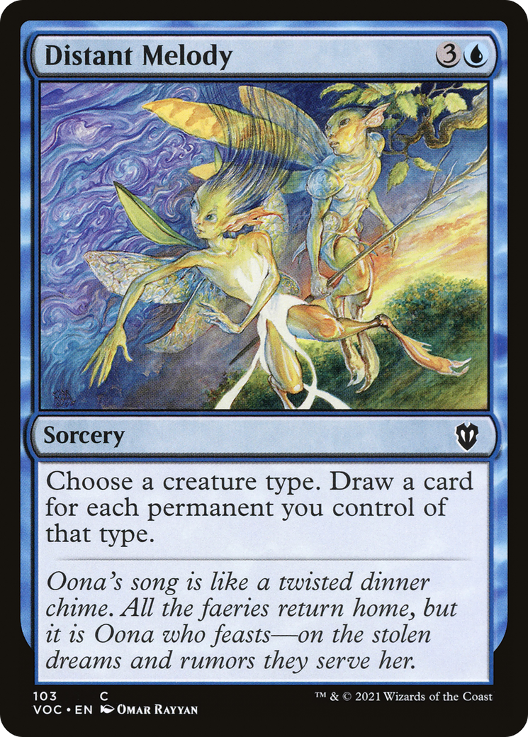 Distant Melody [Innistrad: Crimson Vow Commander] | Grognard Games