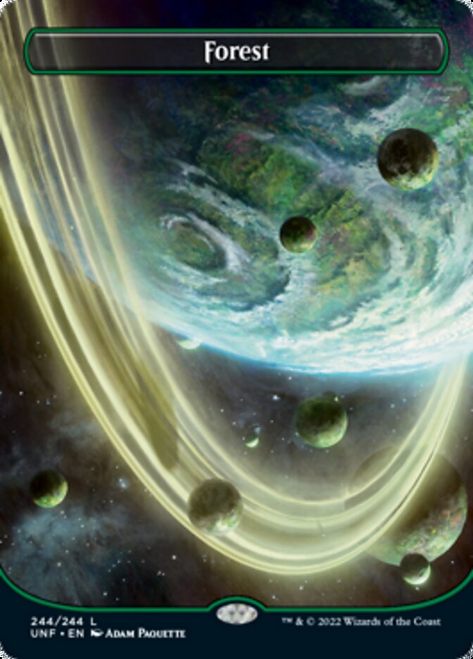 Forest (244) (Orbital Space-ic Land) [Unfinity] | Grognard Games