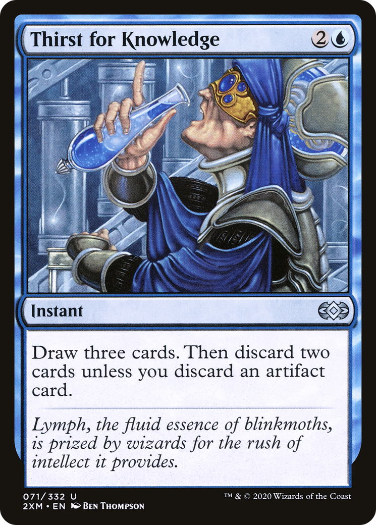 Thirst for Knowledge [Double Masters] | Grognard Games