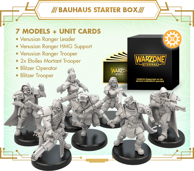 Warzone Eternal Bauhaus Faction Starter | Grognard Games