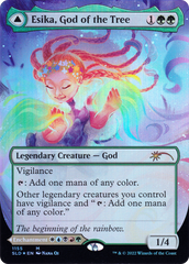 Esika, God of the Tree // The Prismatic Bridge (Borderless) [Secret Lair: From Cute to Brute] | Grognard Games