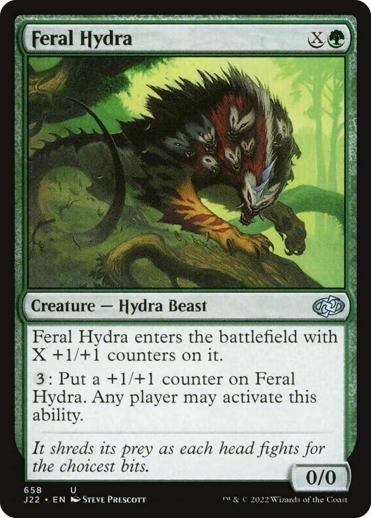 Feral Hydra [Jumpstart 2022] | Grognard Games