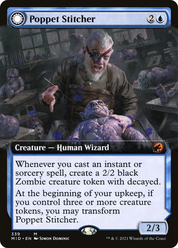 Poppet Stitcher // Poppet Factory (Extended) [Innistrad: Midnight Hunt] | Grognard Games