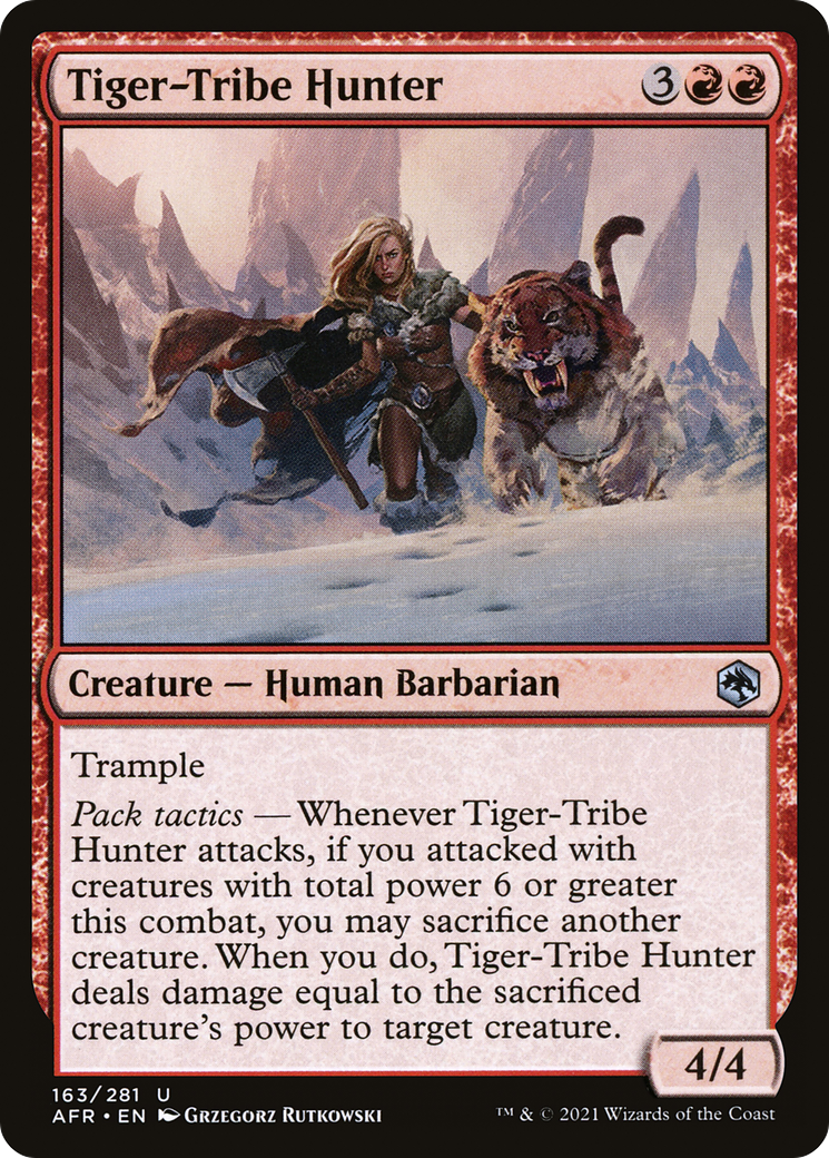 Tiger-Tribe Hunter [Dungeons & Dragons: Adventures in the Forgotten Realms] | Grognard Games