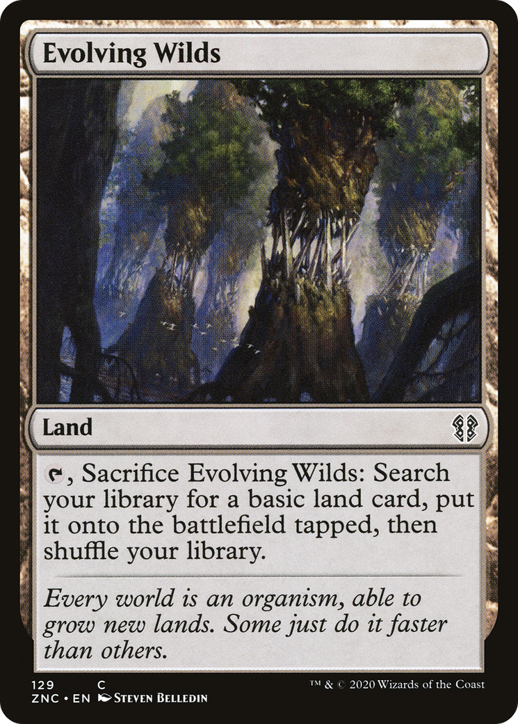 Evolving Wilds [Zendikar Rising Commander] | Grognard Games