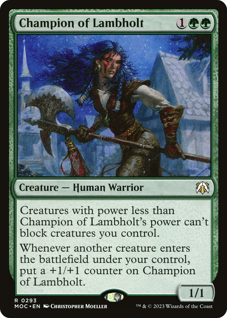 Champion of Lambholt [March of the Machine Commander] | Grognard Games