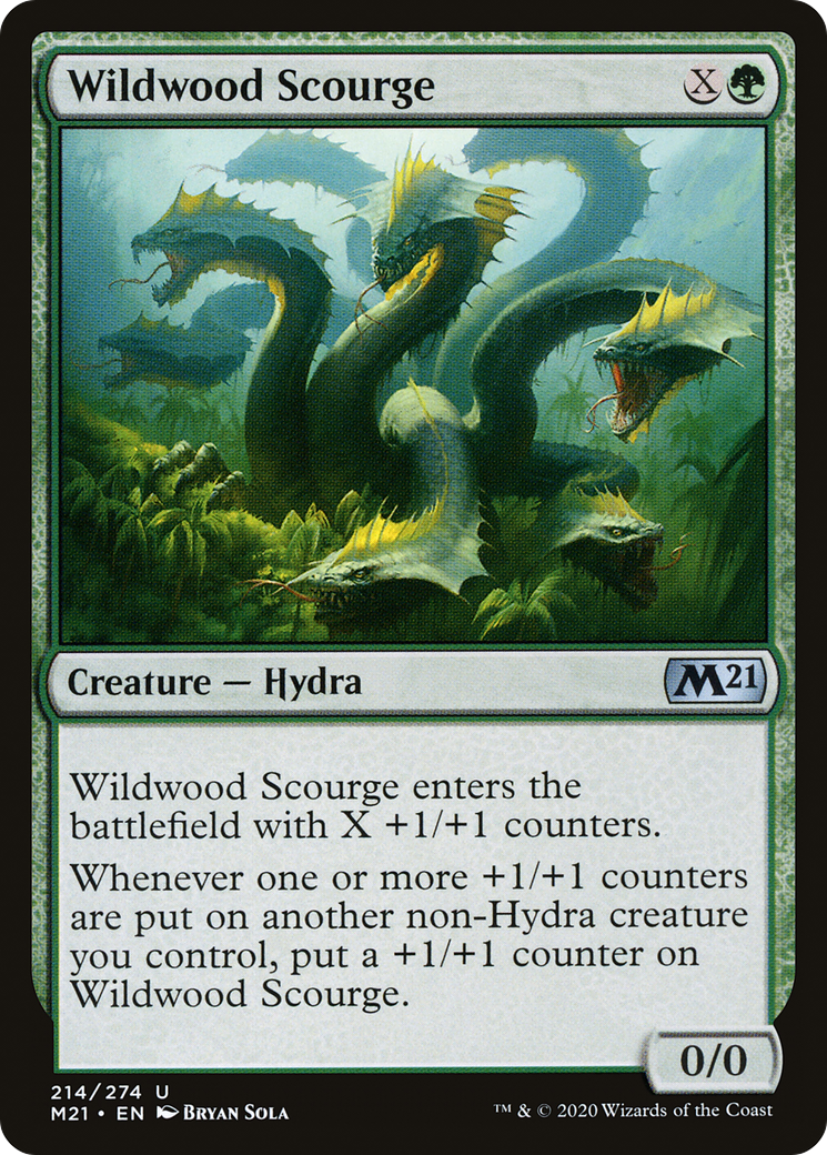 Wildwood Scourge (M21-214) - Core Set 2021 Foil | Grognard Games