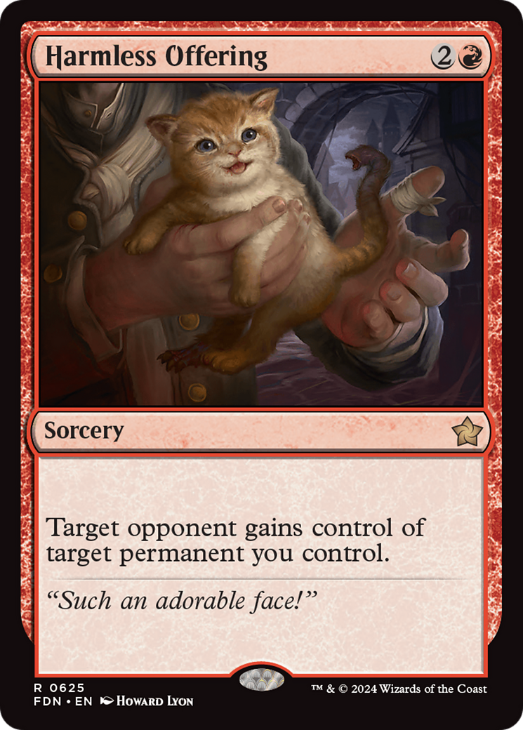 Harmless Offering [Foundations] | Grognard Games