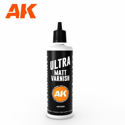 AK-Interactive AK 11252 ULTRA MATT VARNISH 100ml | Grognard Games