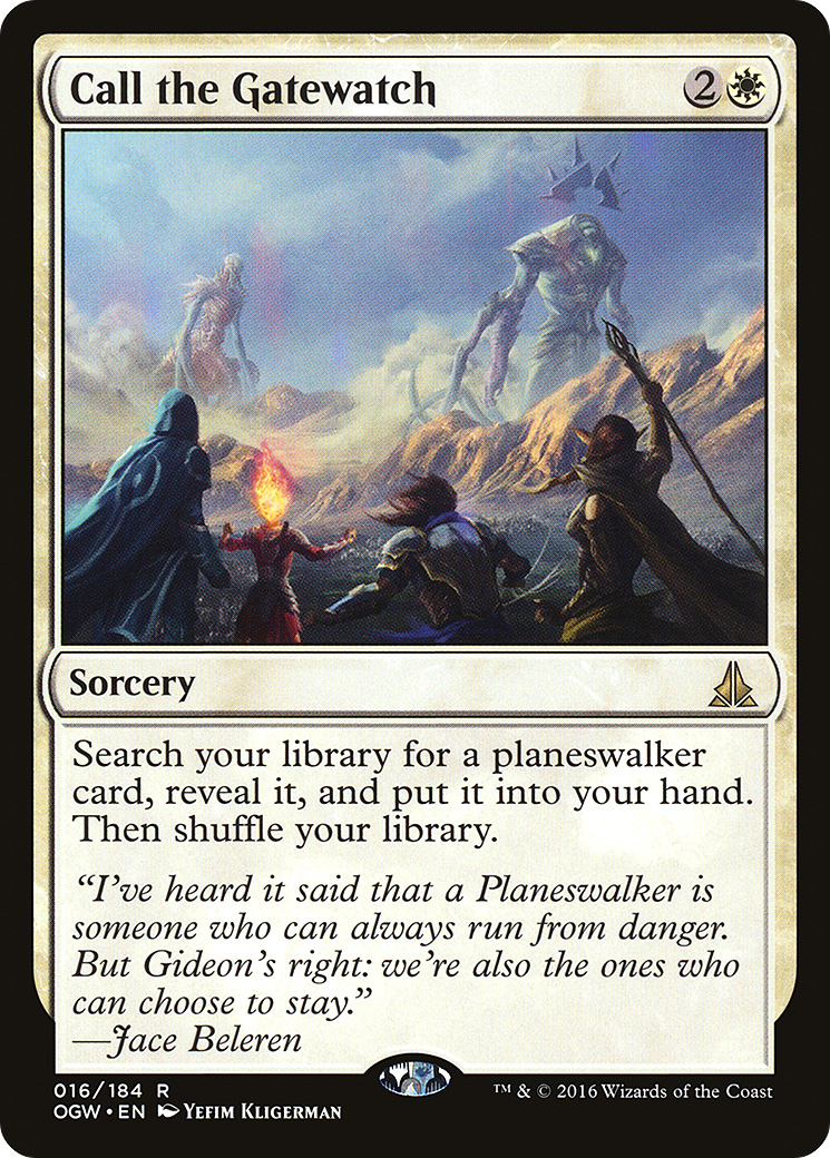 Call the Gatewatch [Oath of the Gatewatch] | Grognard Games