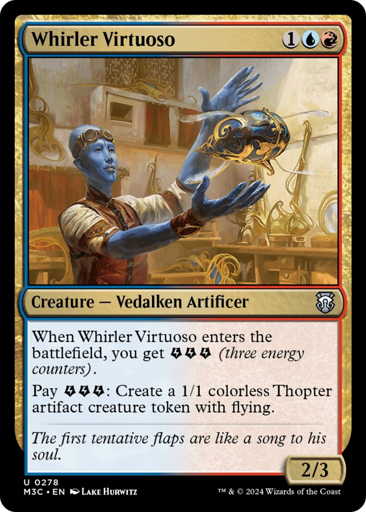 Whirler Virtuoso [Modern Horizons 3 Commander] | Grognard Games