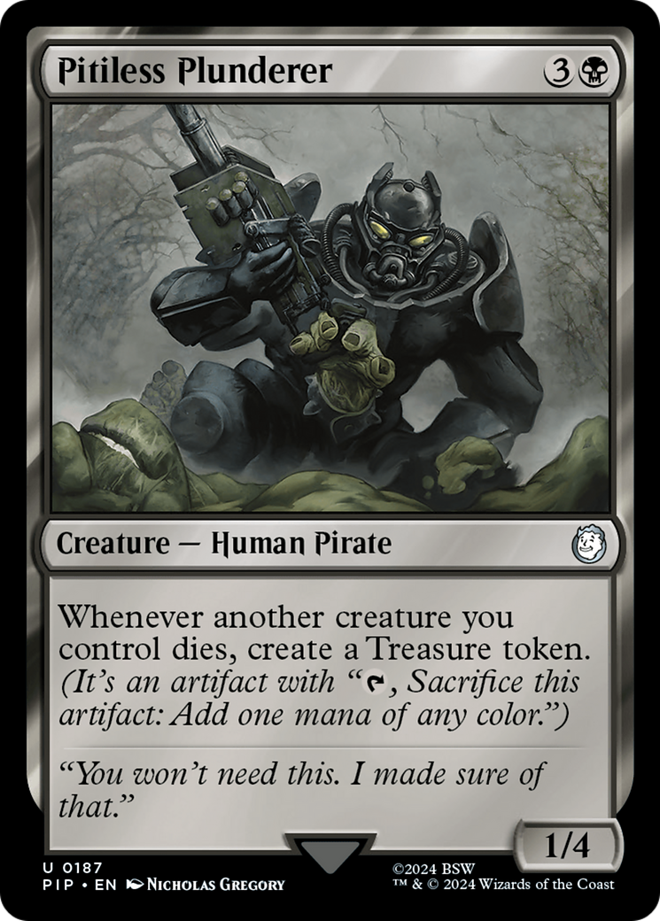 Pitiless Plunderer [Fallout] | Grognard Games