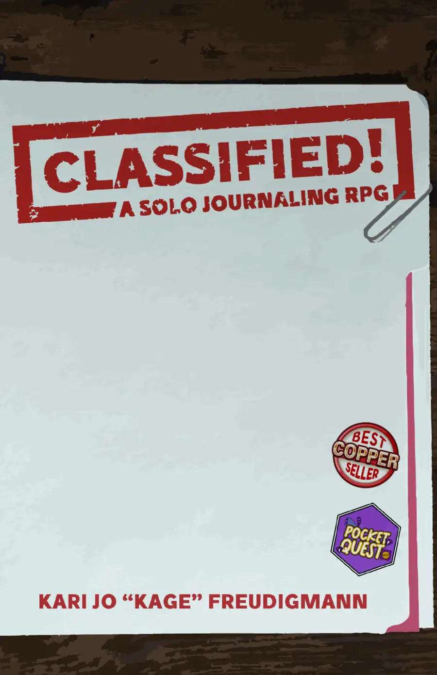 Classified! A Solo Journaling RPG | Grognard Games
