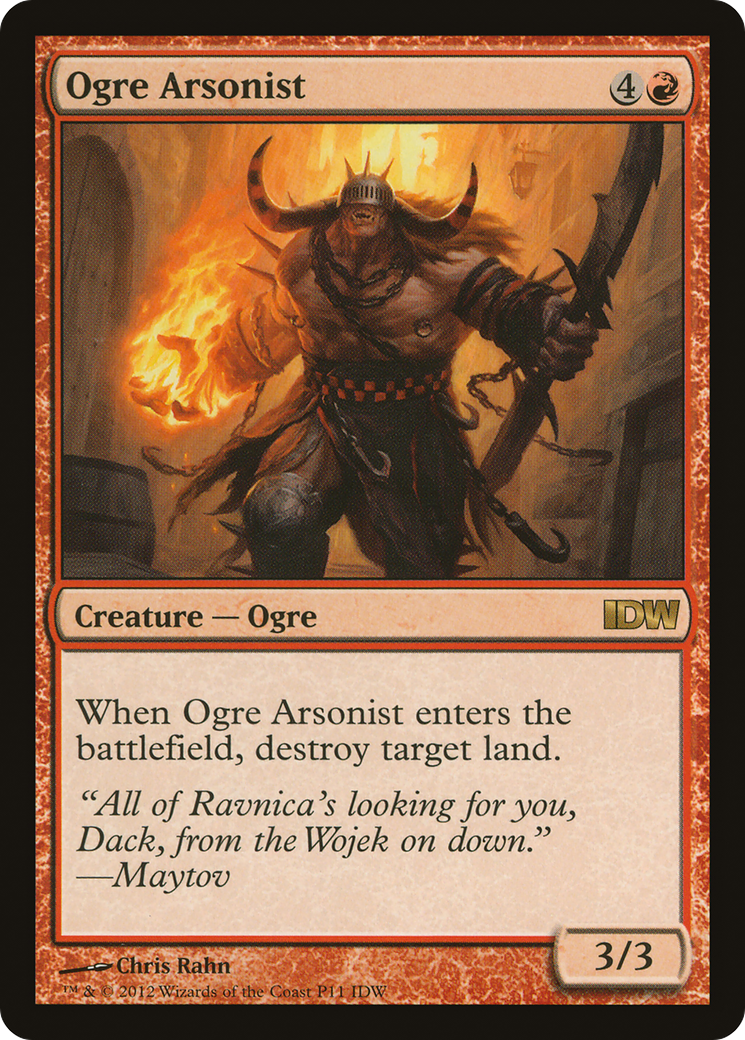 Ogre Arsonist [IDW Comics 2013] | Grognard Games