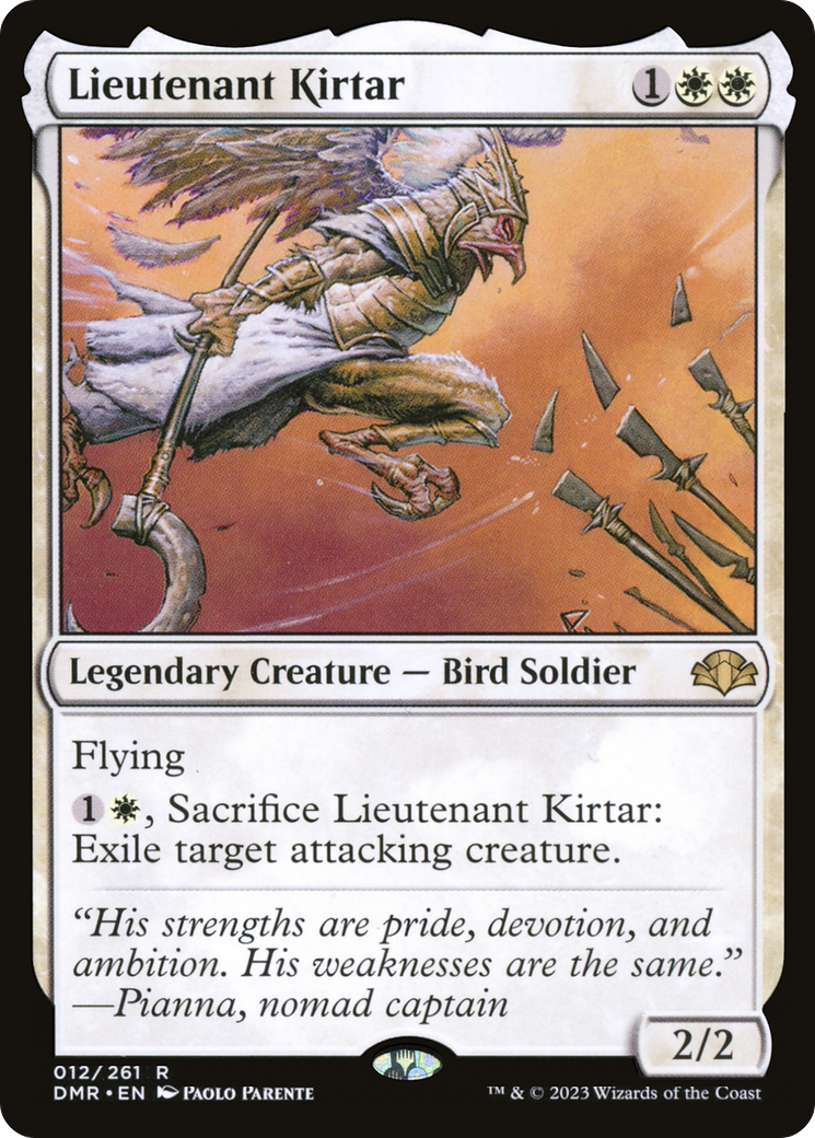Lieutenant Kirtar [Dominaria Remastered] | Grognard Games