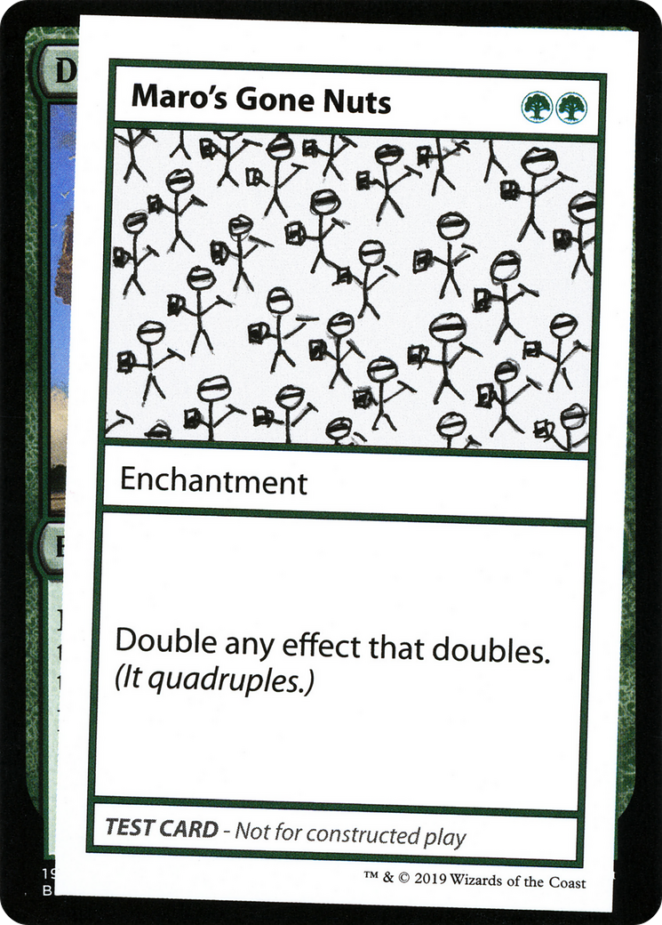 Maro's Gone Nuts (2021 Edition) [Mystery Booster Playtest Cards] | Grognard Games