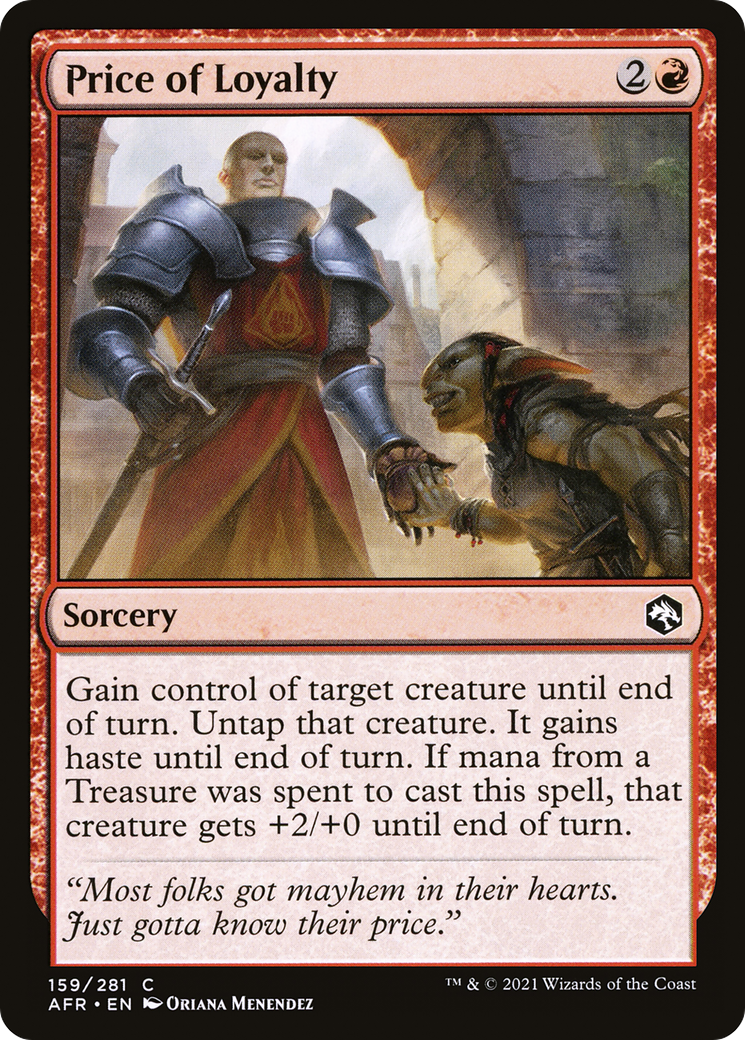 Price of Loyalty [Dungeons & Dragons: Adventures in the Forgotten Realms] | Grognard Games