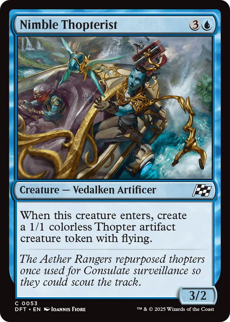 Nimble Thopterist [Aetherdrift] | Grognard Games