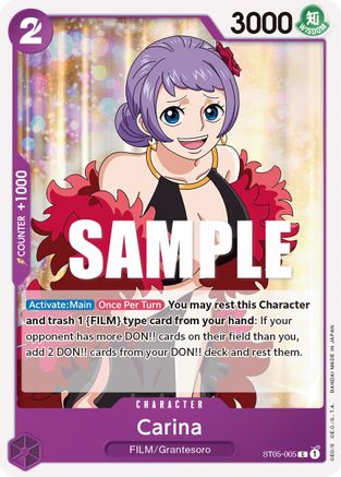 Carina (ST05-005) - Starter Deck 5: Film Edition | Grognard Games