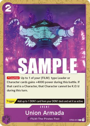 Union Armada (ST05-017) - Starter Deck 5: Film Edition | Grognard Games
