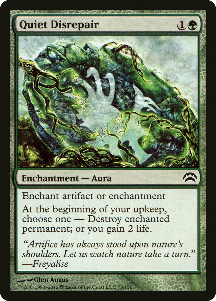 Quiet Disrepair (PC2-075) - Planechase 2012 Foil | Grognard Games