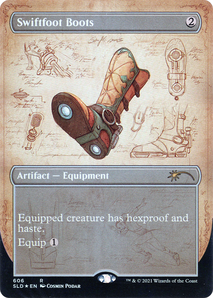 Swiftfoot Boots (Blueprint) [Secret Lair Drop Promos] | Grognard Games