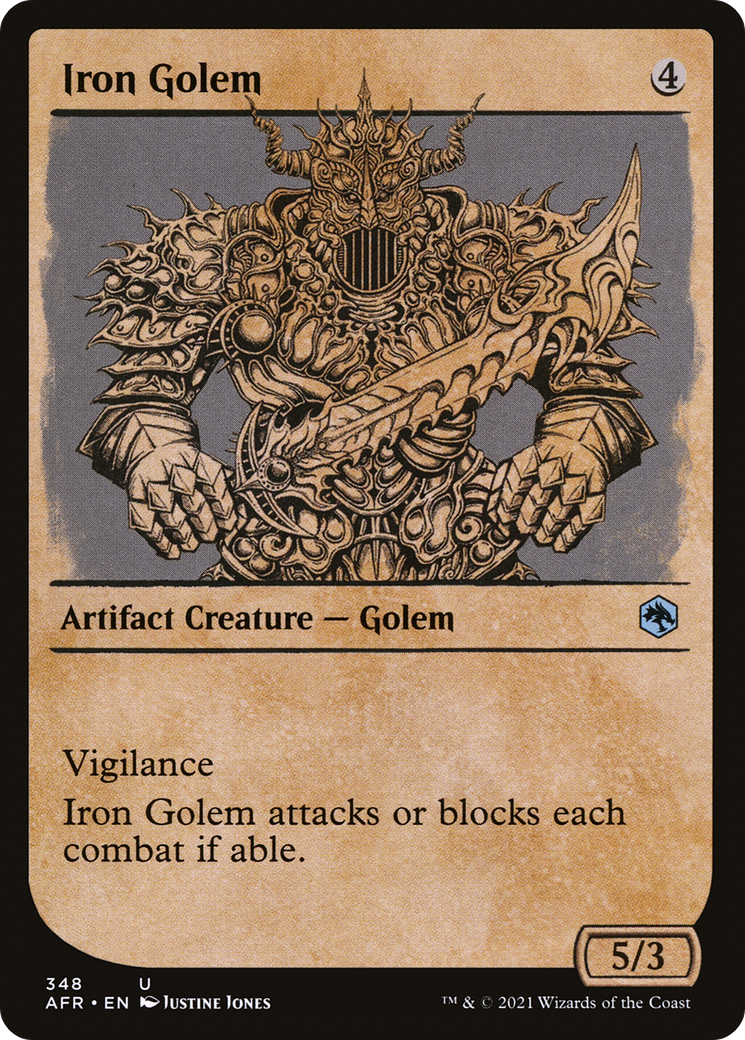 Iron Golem (Showcase) [Dungeons & Dragons: Adventures in the Forgotten Realms] | Grognard Games