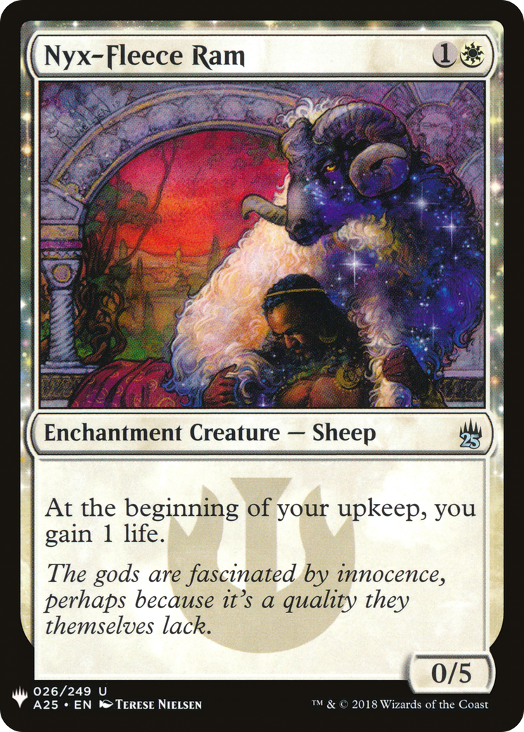 Nyx-Fleece Ram [Mystery Booster] | Grognard Games
