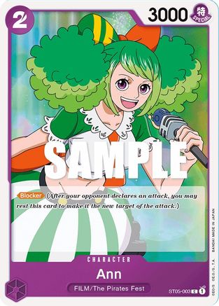 Ann (ST05-003) - Starter Deck 5: Film Edition | Grognard Games