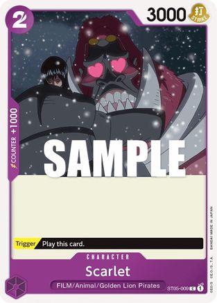 Scarlet (ST05-009) - Starter Deck 5: Film Edition | Grognard Games